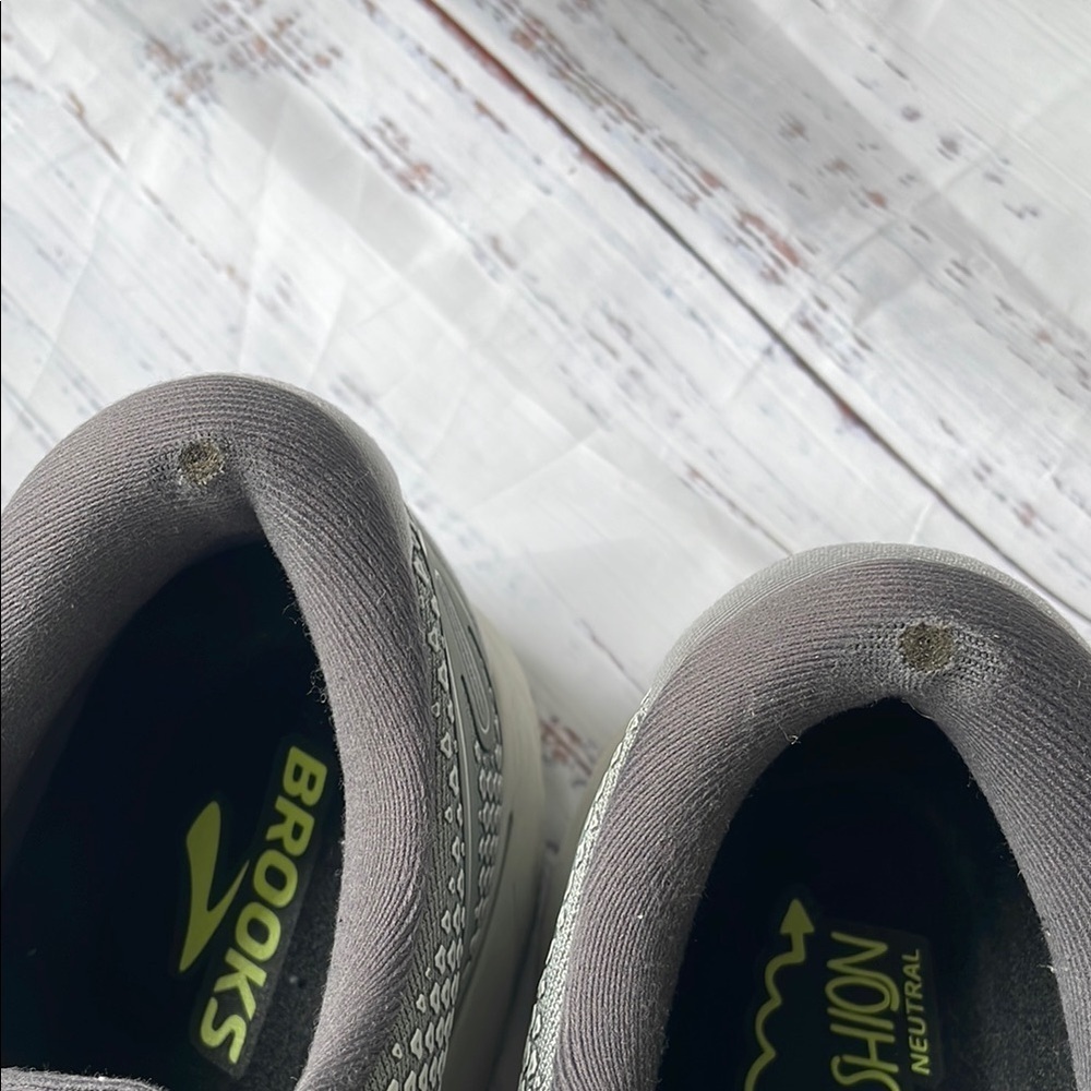 Brooks Ghost 14  Men's Gray Running Shoes 12.5 - Picture 4 of 9